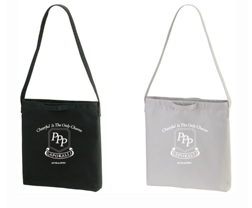 APOKALIPPPS CANVAS TOTE BAG - GRAY