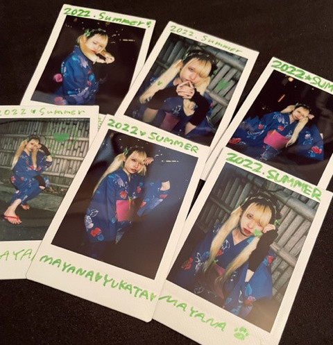 Mayana Signed Yukata cheki