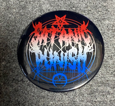 Satanic Punish  CD - EU MEMORIAL LARGE PIN VERSIONS A, B, C, D