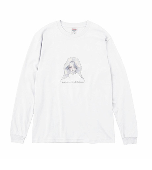 SWANCRY - Swancry × Miyoshi Kotsuta Long-Sleeve T-Shirt XL