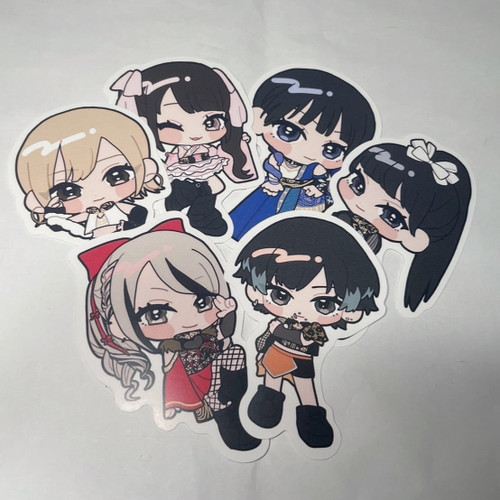 Exceptional Imperial Dolls "4TH ONE MAN LIVE 2025" CHIBI STICKERS