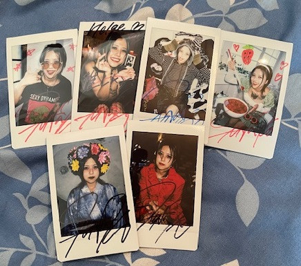 HiNaKo 1st Photobook SIGNED CHEKI