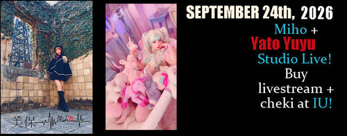 MIHO & YUYU YATO Studio Live September 24th, 2026