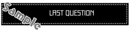 Last Question Towel