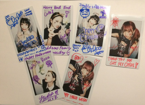 Merry Bad End "Scary Halloween Costume" Cheki Set