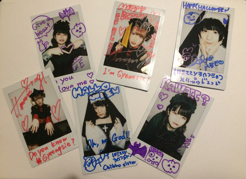 Merry Bad End "Kawaii Halloween Costume" Cheki Set