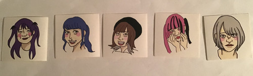SUPER VENOM CHAN - MEMBER STICKERS