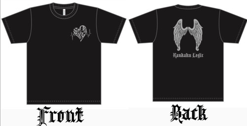 Kankaku Logic Black "Angel wings/logo" T-shirt M