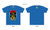 VILLAGE IN MAIER - "CRUSHER" BLUE T-SHIRT SIZE XL