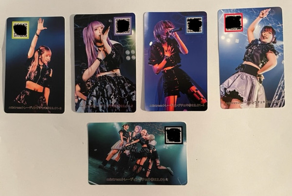 MISTRESS TRADING CARD SET VERSION 1: LIVE SET