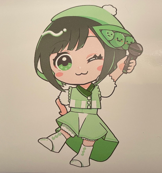 Zunda MINI STICKER -ANIME ZUNDA