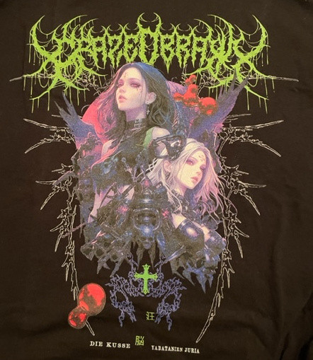 CRAZED BRAIN- COLLABORATION T-SHIRT XL