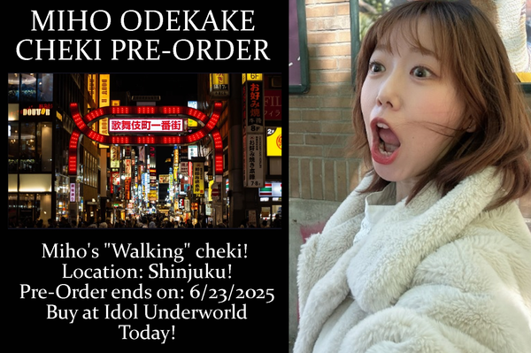MIHO- "ODEKAKE" CHEKI PRE-ORDER BY JUNE 23rd!