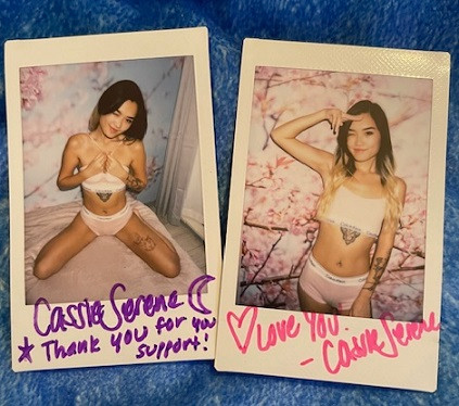 CASSIE SERENE PINK CALVIN KLEIN GRAVURE CHEKI