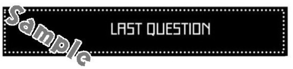 Last Question Towel