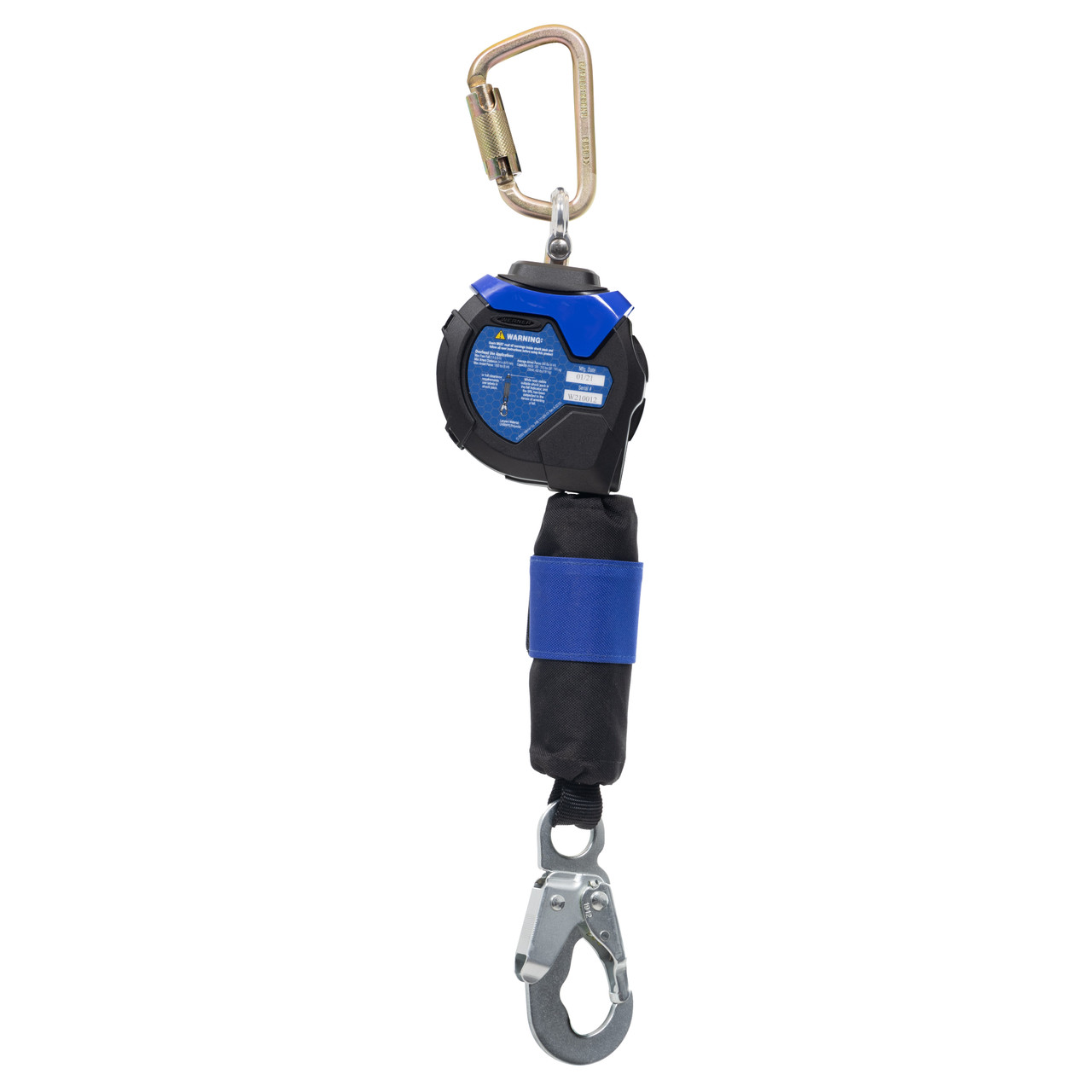 Werner Co- 11' Class 1, Max Patrol Self-Retracting Web Lifeline with Snap  Hook- R430011