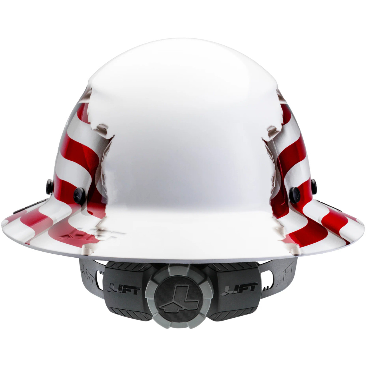 LIFT Safety HDF50-20 DAX Fifty 50 Full Brim Hard Hat - Ratchet 