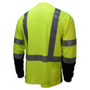 Radians ST21B Type R Class 3 Long Sleeve Safety Shirt - Lime