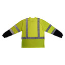 Radians ST21B Type R Class 3 Long Sleeve Safety Shirt - Lime