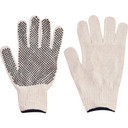 Ironwear Safety, String Knit Gloves, Blend PVC Dotted