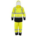 Ironwear Safety, 9510L- Premium Class 3 Jacket and Pants Rainwear Combo