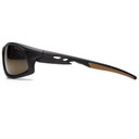 Carhartt - Ironside - Safety Eyewear - Black and Tan Frame/Antique Mirror Anti-Fog Lens – Each