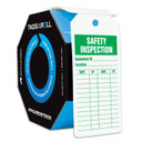 Safety Tags: Tags By-The-Roll- Safety Inspection