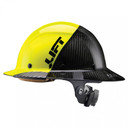 LIFT Safety HDF50C-19 DAX Fifty 50 Carbon Fiber Full Brim Hard Hat - Ratchet Suspension