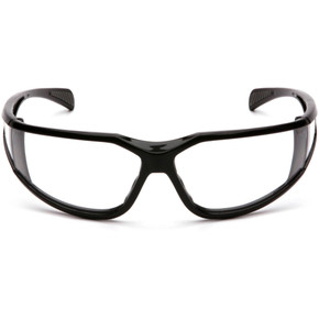 SB5110DT Exeter Safety Glasses - Black Frame - Clear H2X Anti-Fog Lens