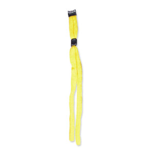 Yellow lanyard