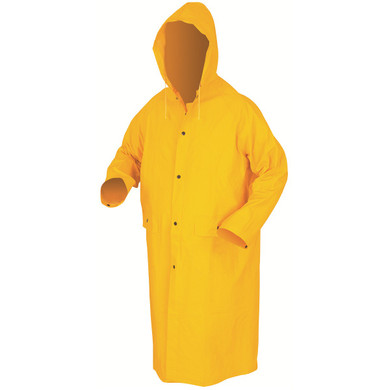 MCR Safety 200C Classic Series 49" Raincoat - Yellow