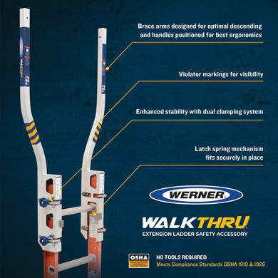 Werner Co-Extension Ladder Walkthru-T300000