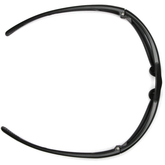 SB5120DT Exeter Safety Glasses - Black Frame - Gray H2X Anti-Fog Lens