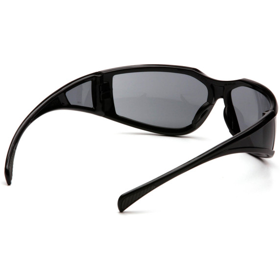 SB5120DT Exeter Safety Glasses - Black Frame - Gray H2X Anti-Fog Lens