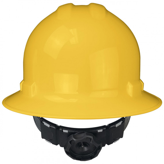 Radians QHR4 Quartz Full Brim Hard Hat - 4-Point Ratchet Suspension