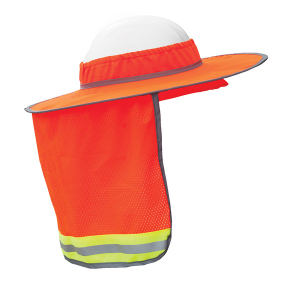 Ironwear 1270 High-Visibility Reflective Sun Shade for Full Brim Hard Hats