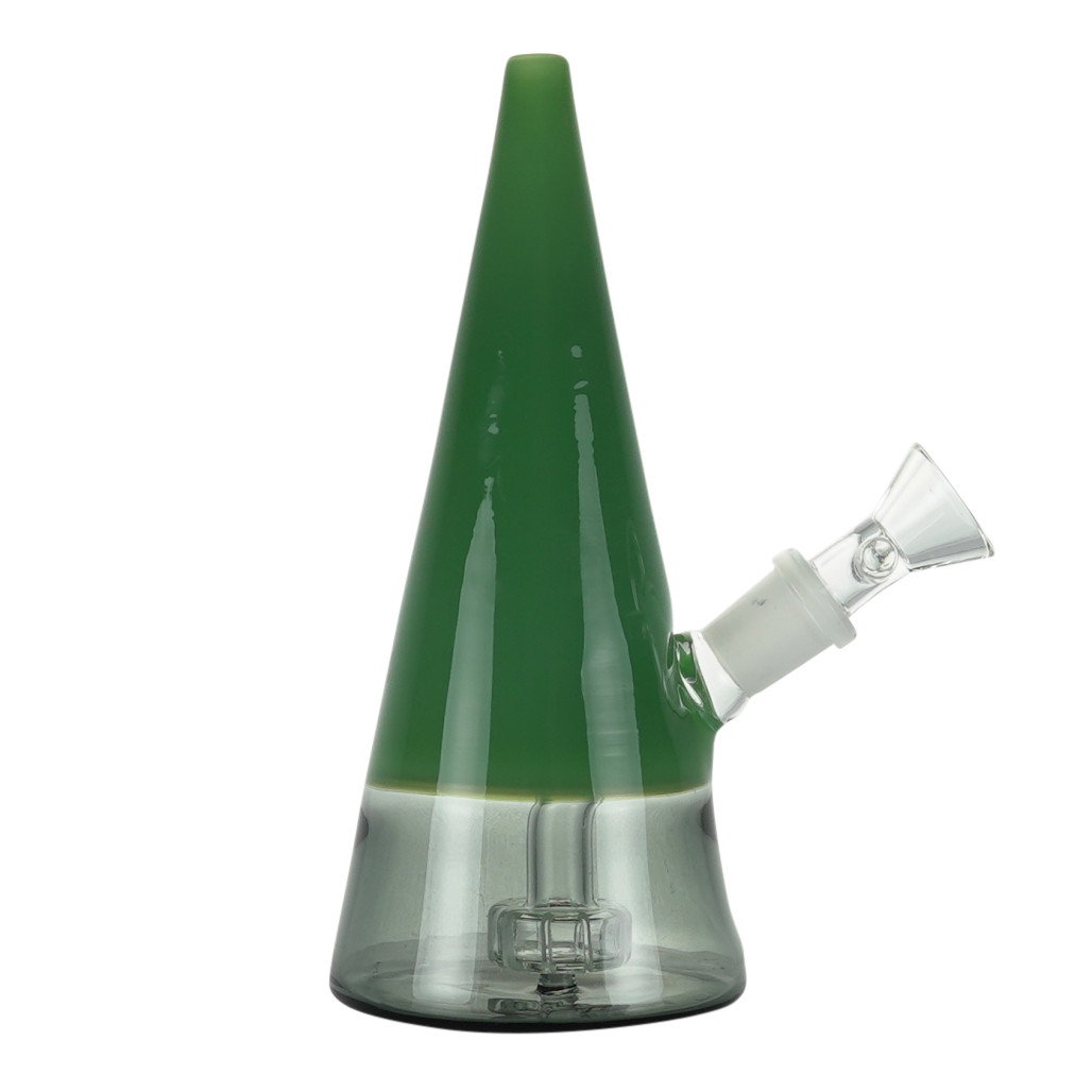 7" CONE WATER PIPE JADE