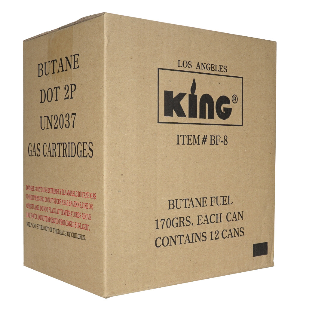 KING BUTANE 12CT