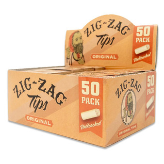 ZIG-ZAG UNBLEACHED TIPS ZIG-ZAG UNBLEACHED TIPS