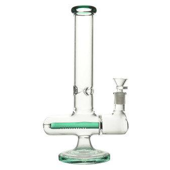 10½" INLINE ICE CATCH WATER PIPE - TEAL