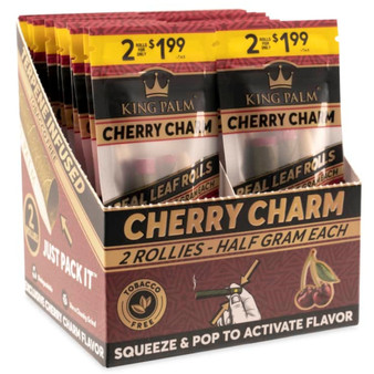 KING PALM PRE-PRICED ROLLIE $1.99 - CHERRY CHARM