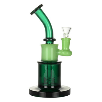 8" CAKE TWO-TONE WATERPIPE - MILK GREEN