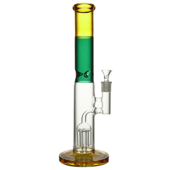 13" TREE PERC STRAIGHT - AMBER/DARK GREEN