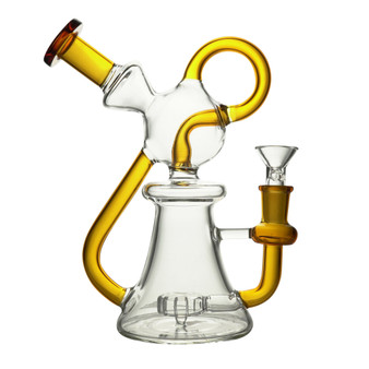 7.5" COLOR ACCENT RECYCLER - AMBER