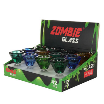 ZOMBIE GLASS - BOWL DIAMOND 12CT