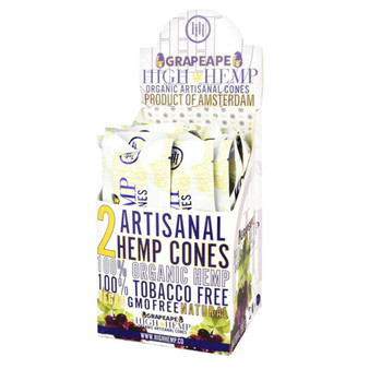 HIGH HEMP CONES - GRAPEAPE HIGH HEMP CONES - GRAPEAPE