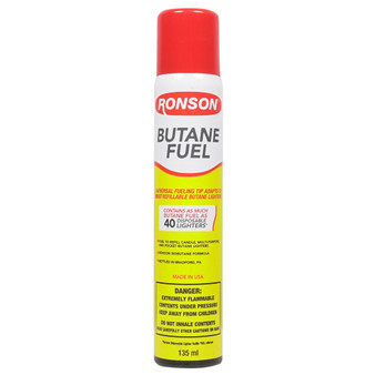 RONSON BUTANE 135ML 12CT