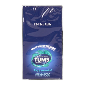 TUMS REG500 PEPPERMINT