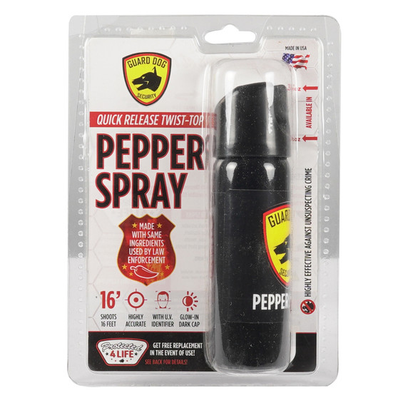 GUARD DOG SECURITY PEPPER SPRAY - 3OZ