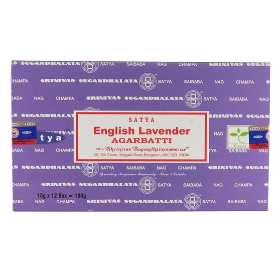 SATYA INCENSE 15G - ENGLISH LAVENDER